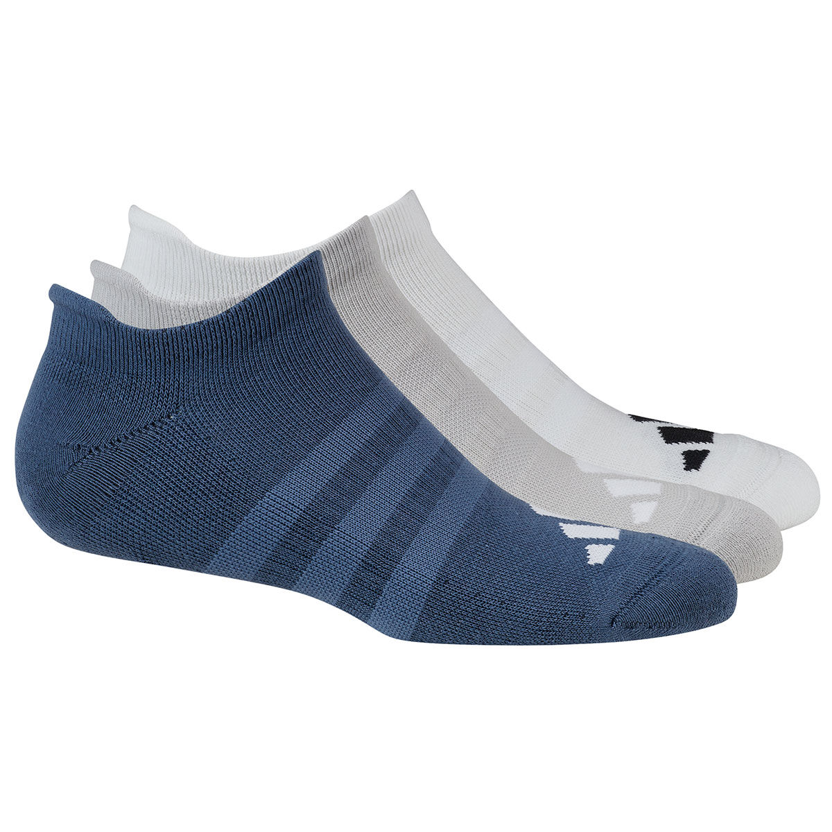 adidas Womens Comfort Low Golf Socks - 3 Pack, Female, Multi, 6-8 | American Golf