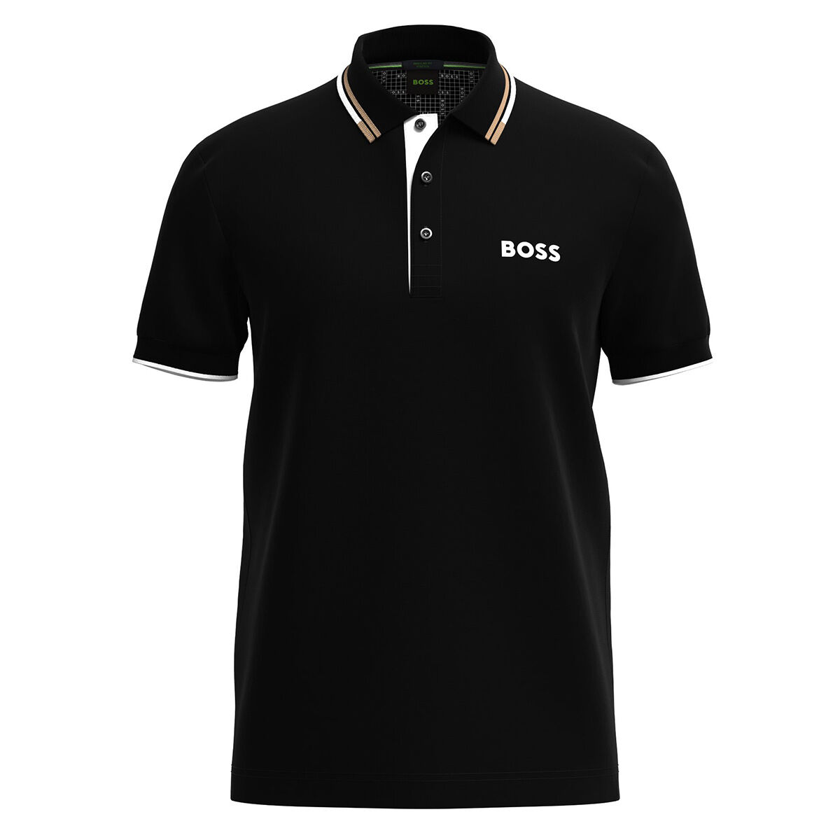 Hugo Boss Men’s Paddy Pro Golf Polo Shirt, Mens, Black, Xxl | American Golf