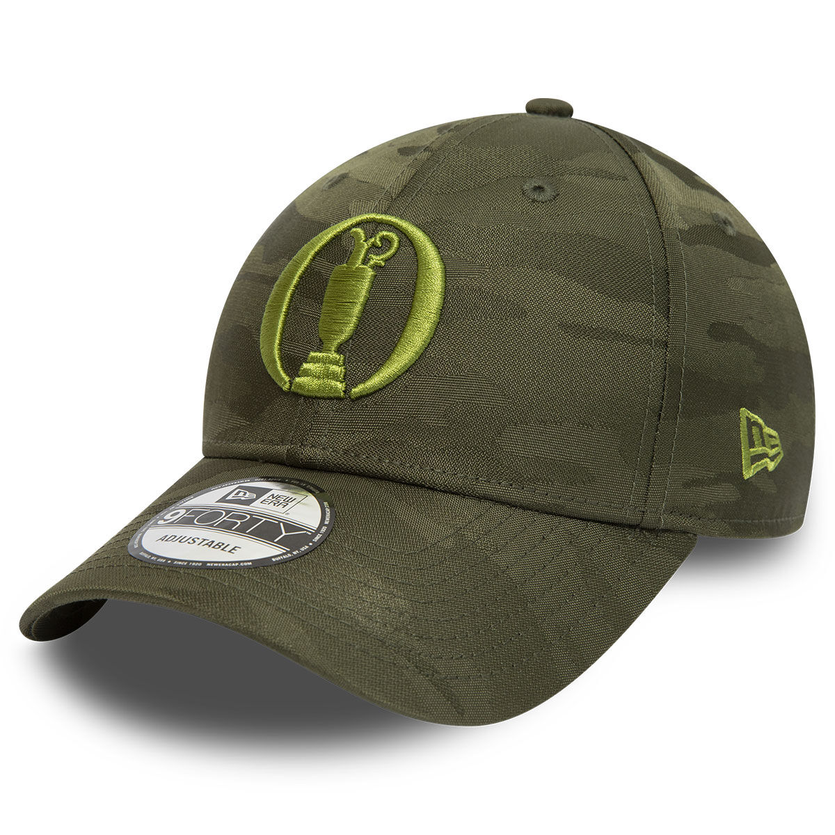 New Era Men’s Tonal Camo 9Forty The Open Golf Cap, Mens, Camoflage, One size | American Golf