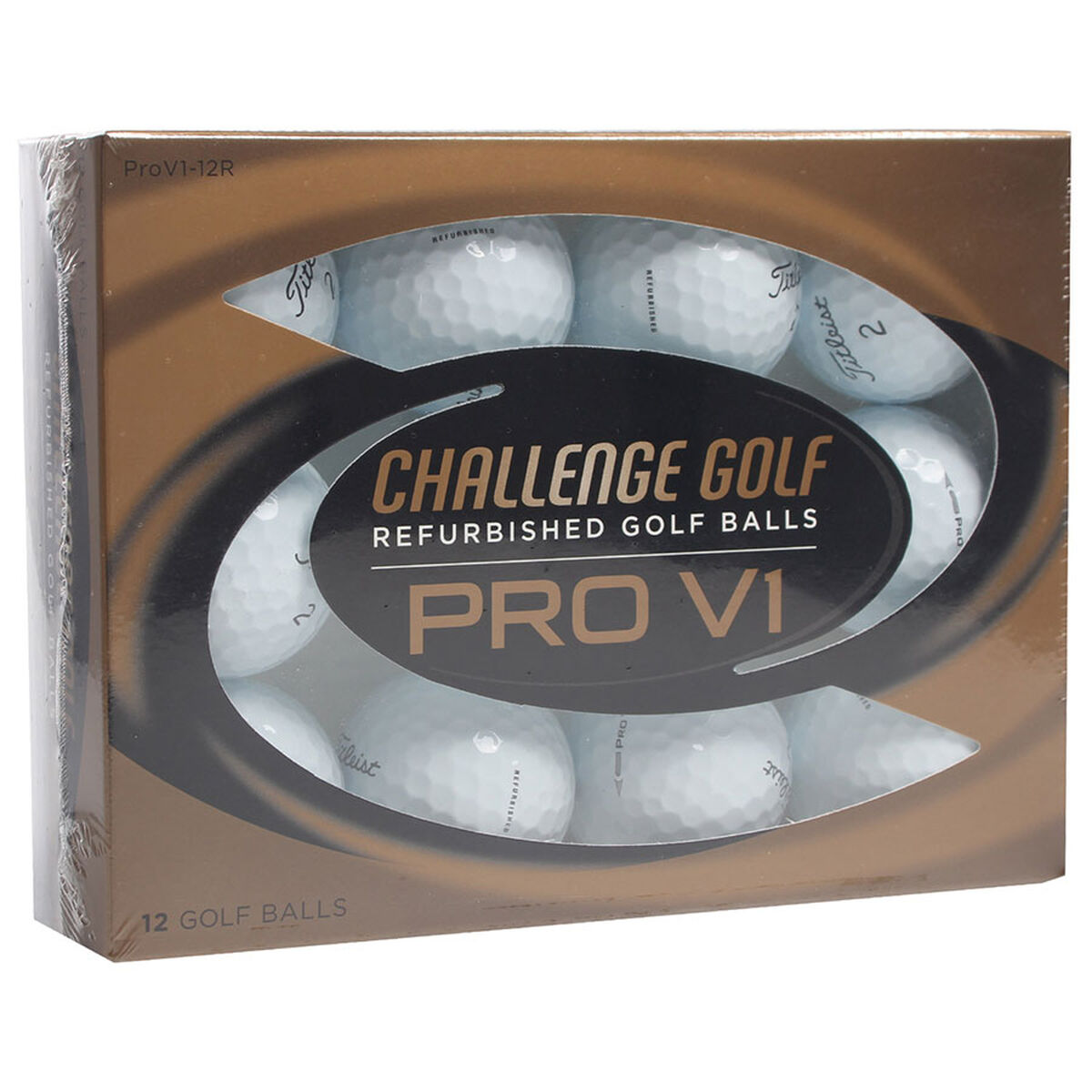 Cleveland Golf White Challenge Pro V1 Refurbished Pack of 12 Golf Balls, One Size | American Golf