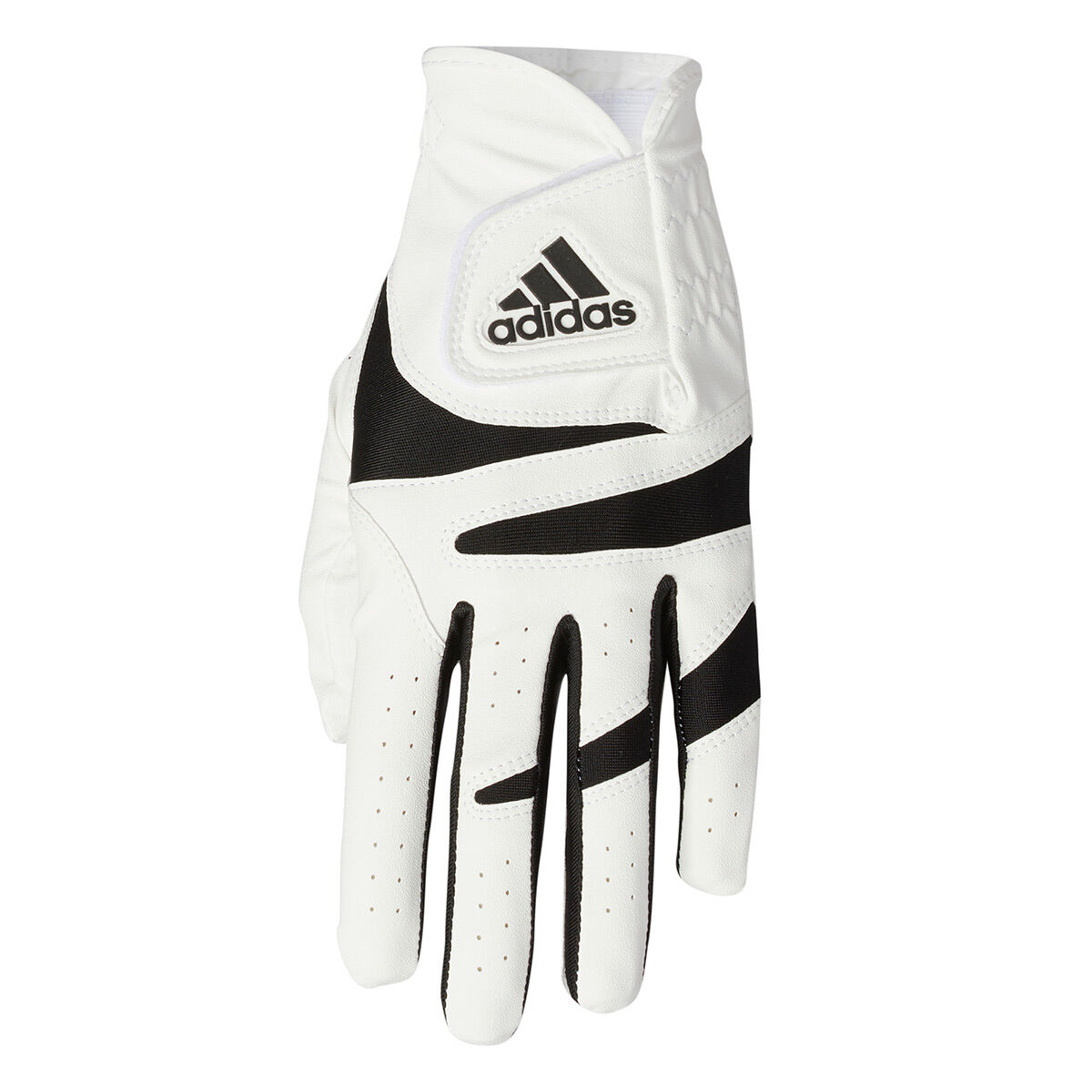 adidas Men’s Aditech 22 Golf Glove, Mens, Left hand, Medium/large, White/black | American Golf