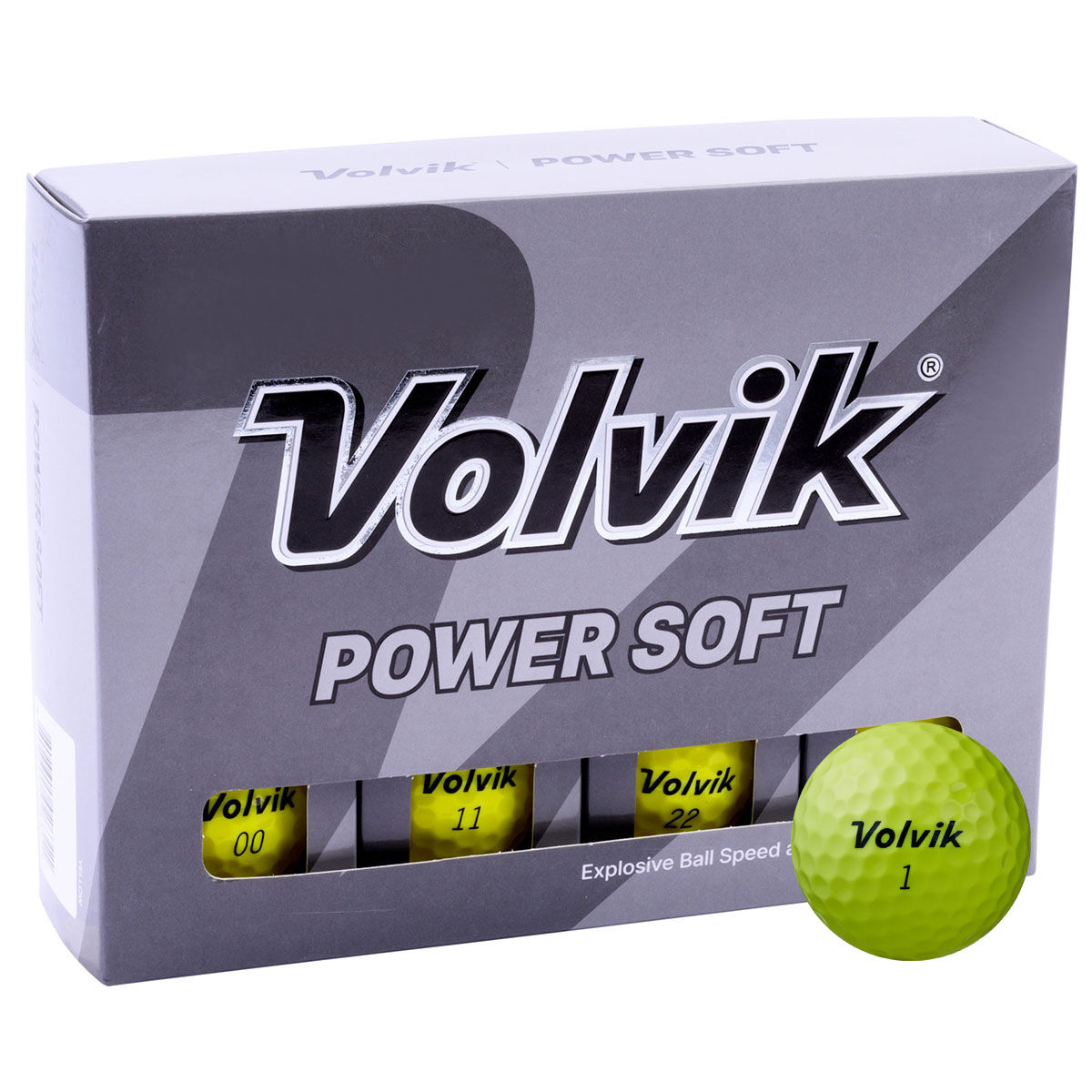 Volvik Yellow Powersoft 12 Golf Ball Pack | American Golf, One Size