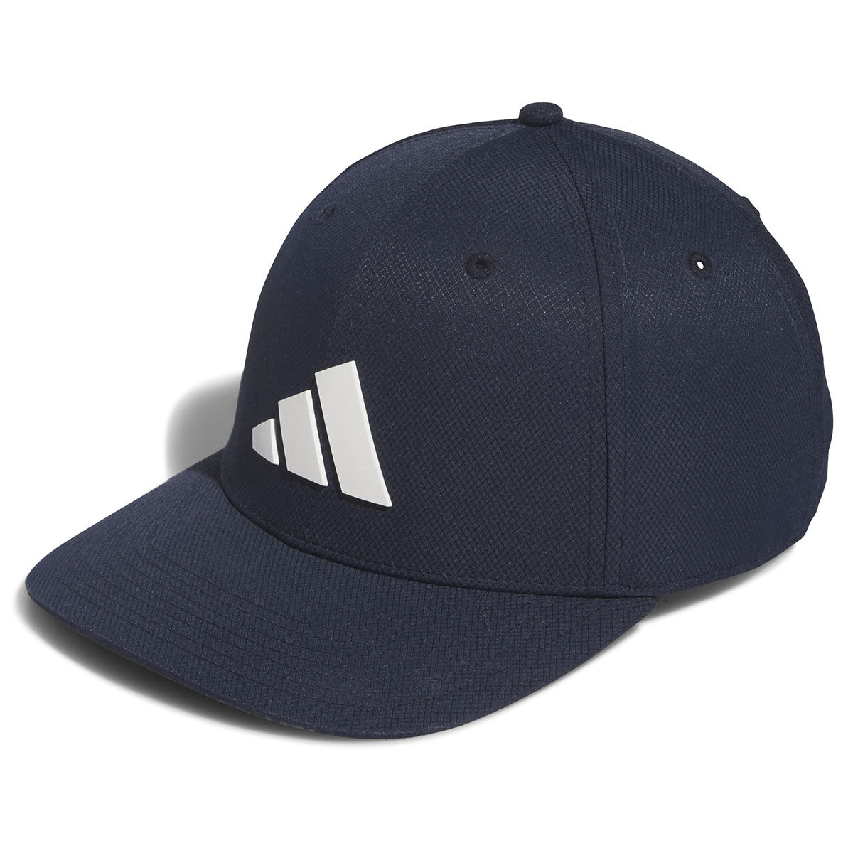 adidas Golf Men’s Black Lightweight Three Stripe Performance Golf Cap | American Golf, One Size