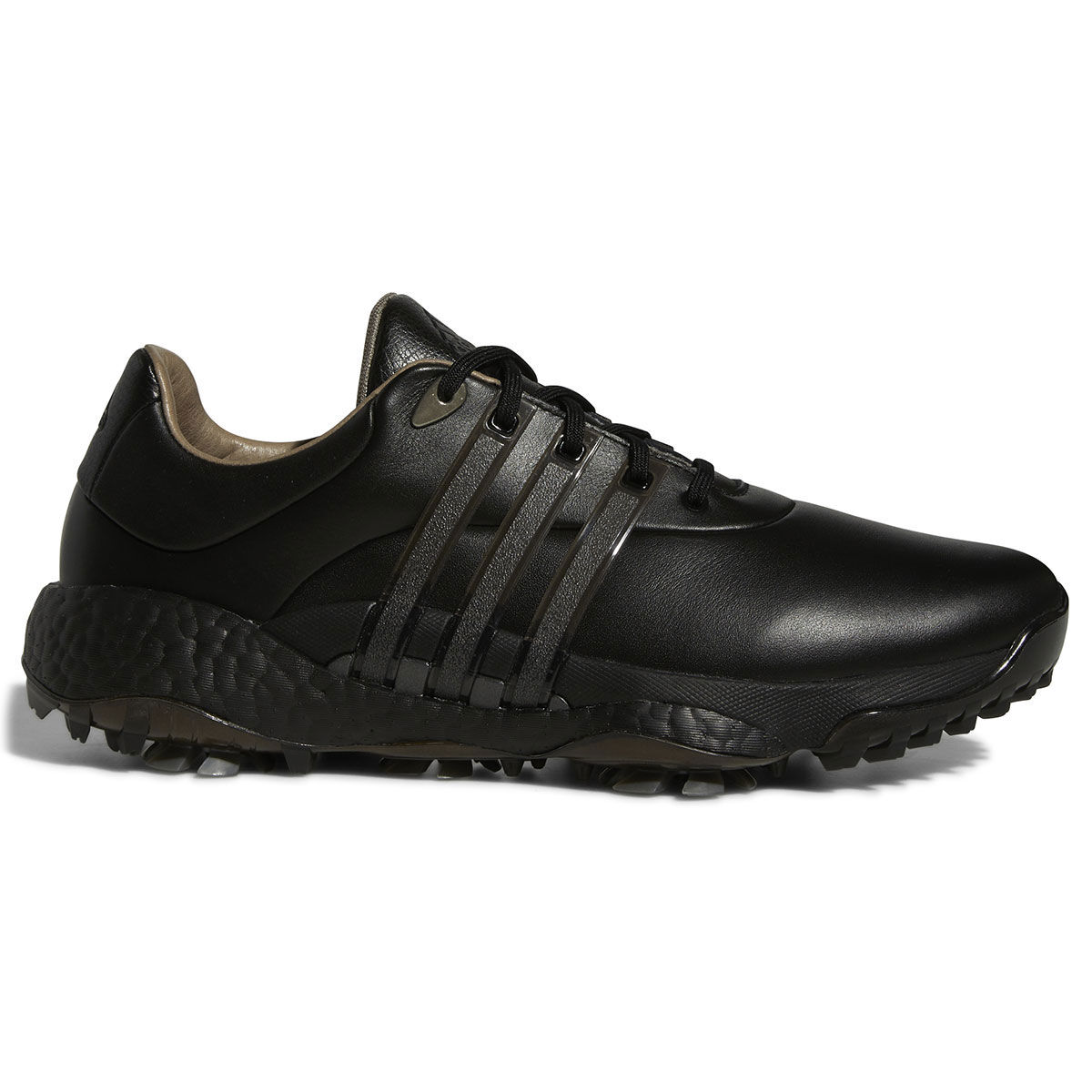 adidas Men’s Tour360 22 Waterproof Spiked Golf Shoes, Mens, Black/black/grey, 7, Regular | American Golf