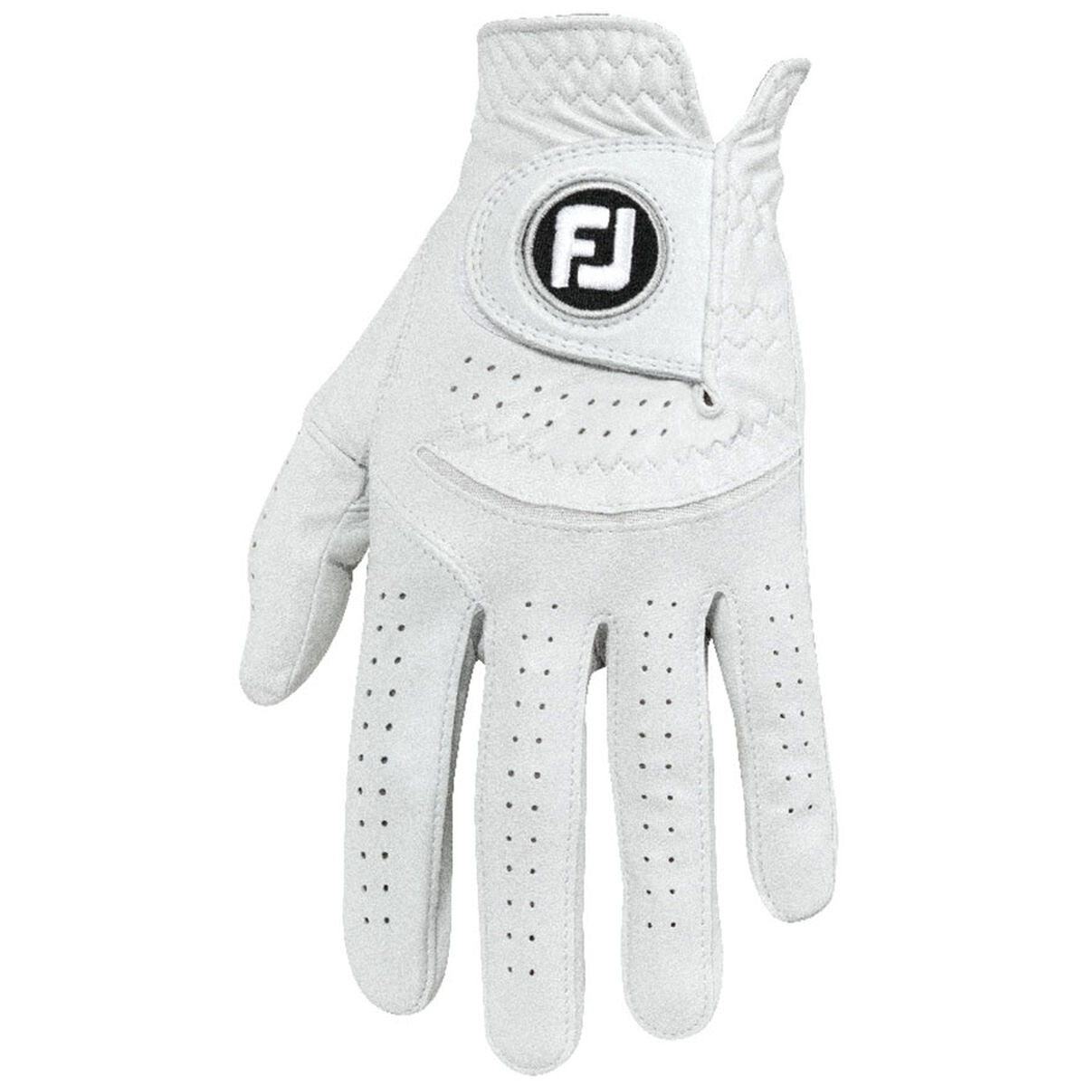 FootJoy Mens White Contour FLX Left Hand Golf Glove, Size: xl | American Golf