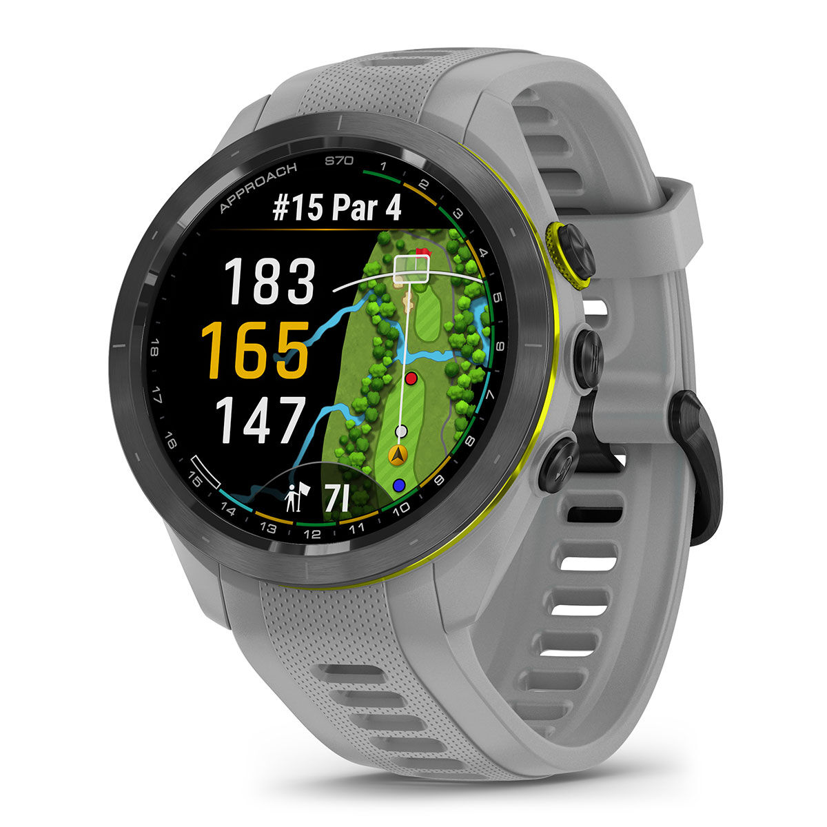 Garmin Golf GPS Watch, Approach S70 42mm, Grey | American Golf