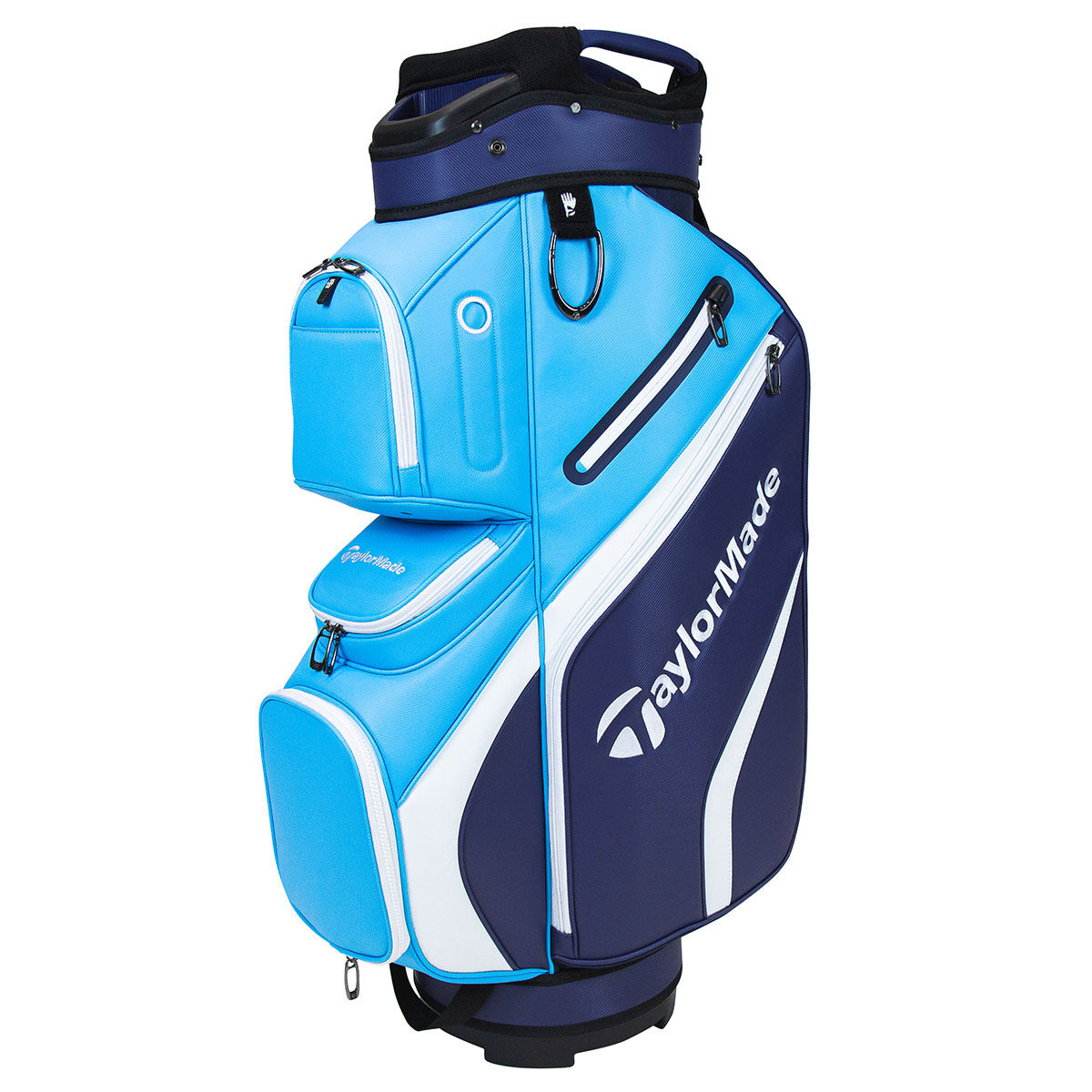 TaylorMade Deluxe Waterproof Golf Cart Bag, Navy/blue/white | American Golf