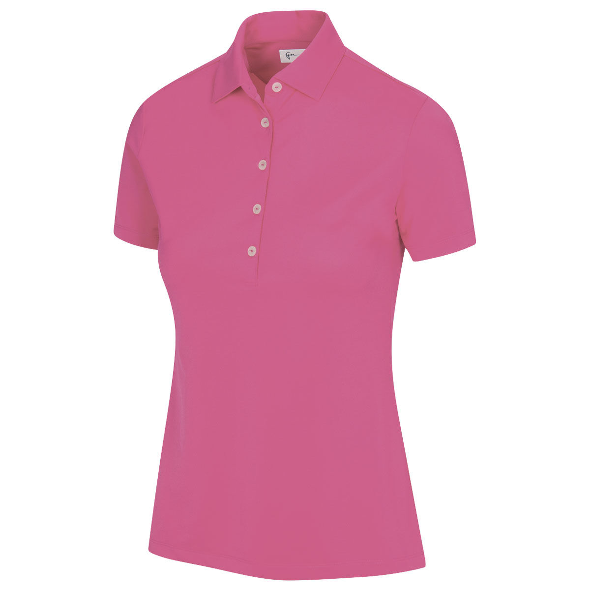 Greg Norman Womens Shark Logo Golf Polo Shirt, Female, Hawaiian punch, Small | American Golf