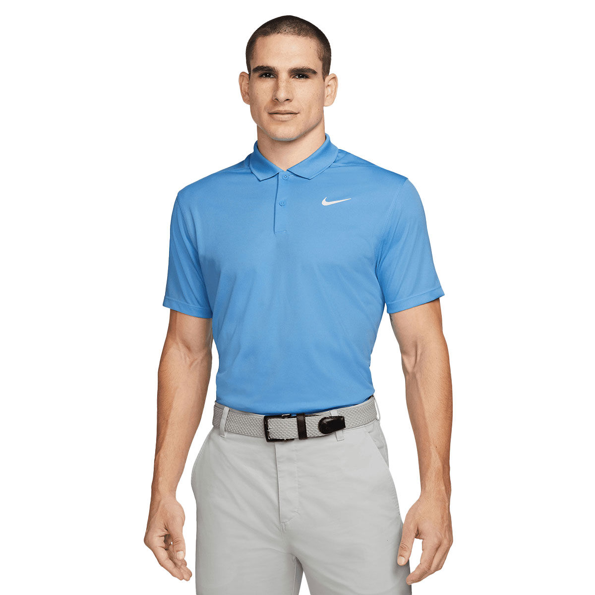 Nike Men’s Dri-FIT Victory Golf Polo Shirt, Mens, University blue/white, Xl | American Golf