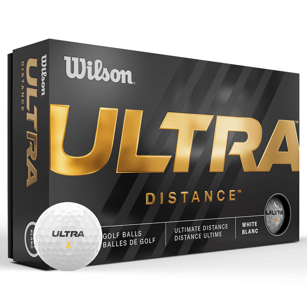 Wilson Ultra Distance 15 Golf Ball Pack, Mens, White | American Golf