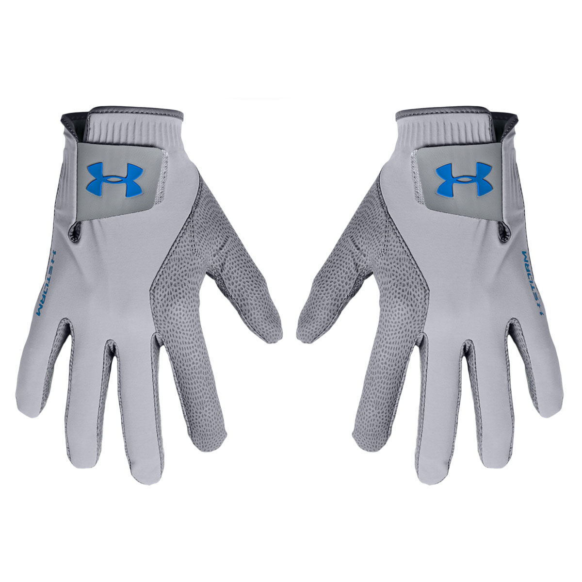 Under Armour Men’s Grey Storm Pair of Golf Gloves, Size: Large | American Golf