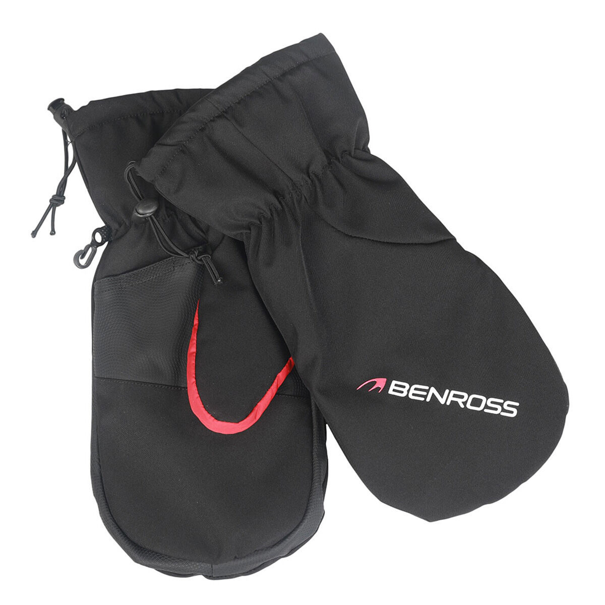 Benross Hydro Pro X Waterproof Mitts, Mens, One size, Black | American Golf