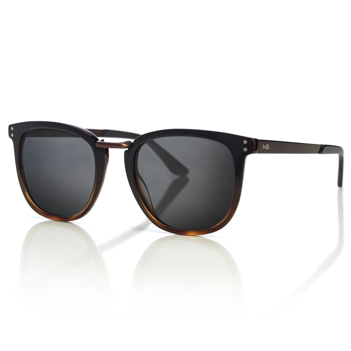 Henrik Stenson Mens Black, Brown and Grey Scandinavian 3.0 Sunglasses, Size: One Size  | American Golf