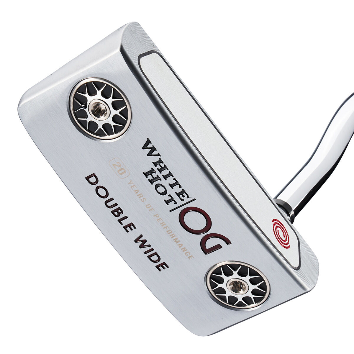 Odyssey White Hot OG Stroke Lab Double Wide DB Golf Putter, Mens, Right hand, 34 inches | American Golf