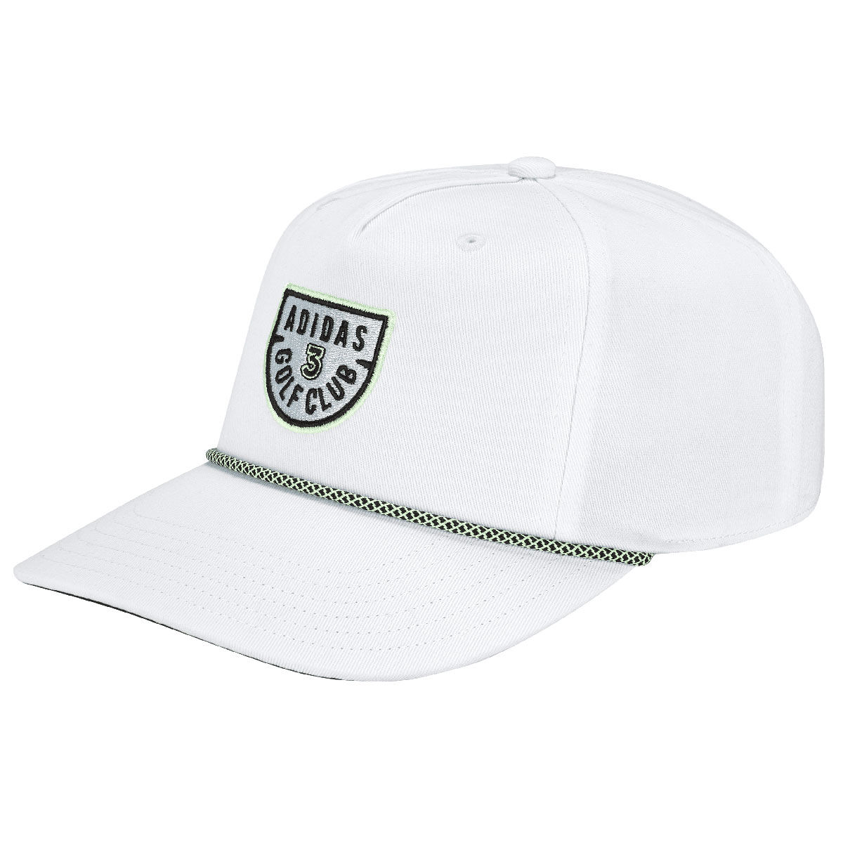 adidas Junior Novelty Golf Cap, Unisex, White, One size | American Golf
