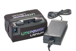 Motocaddy LitePower 15Ah Standard Range Lithium Battery & Charger