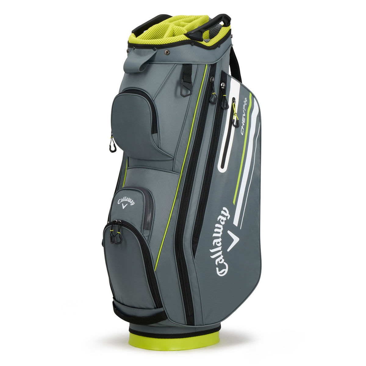 Callaway Chev 14+ Lightweight Golf Cart Bag, Charcoal/flo yellow | American Golf