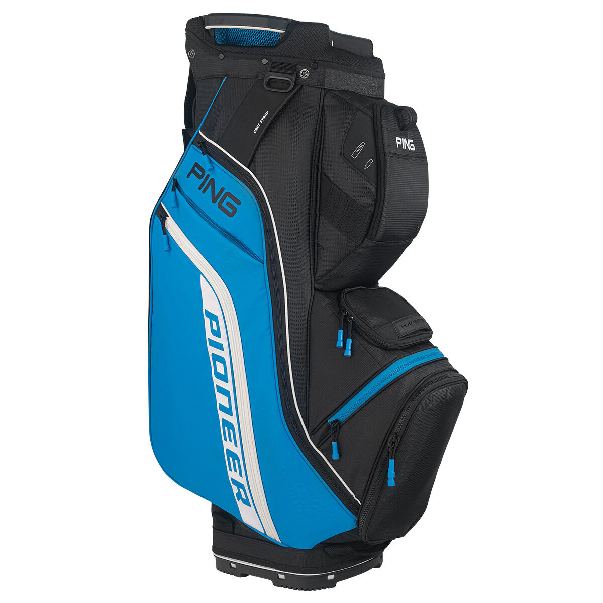 Ping Blue and Black Lightweight Pioneer 214 Golf Cart Bag 2022| American Golf, One Size