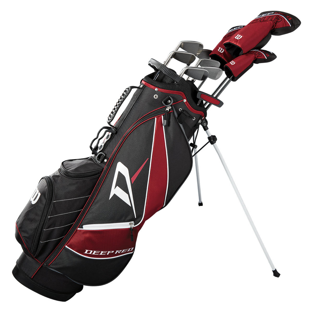 Wilson Men’s Deep Red Tour Golf Package, Mens, Right hand, Black/red, One Size | American Golf