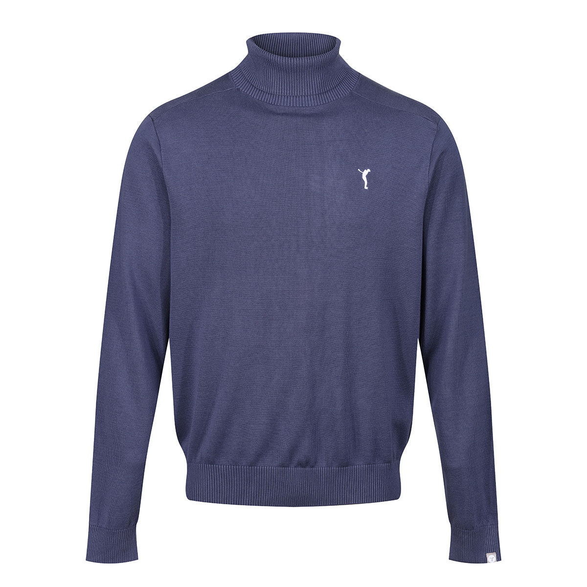 Ocean Tee Mens Blue Embroidered GOLFINO Wave Golf Sweater, Size: Small | American Golf