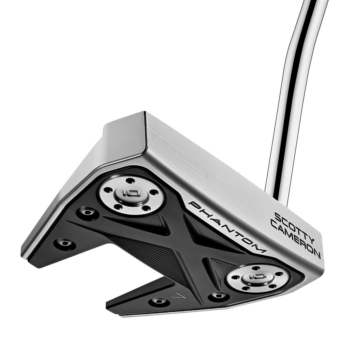 Titleist Men’s Silver and Black Scotty Cameron Phantom X 7 Custom Fit Golf Putter | American Golf, 32inches