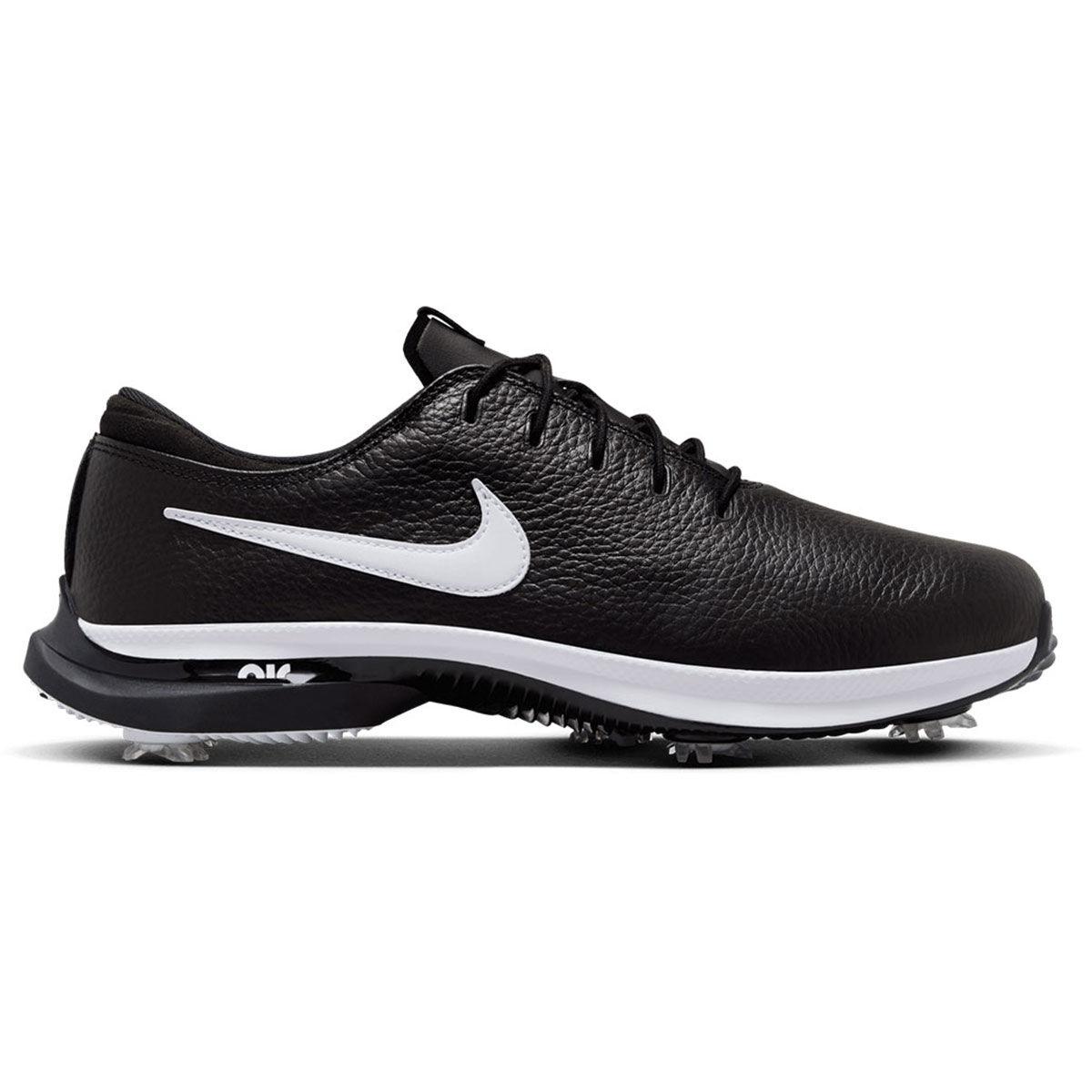 Nike Air Zoom Victory Tour 3 Waterproof Spiked Golf Shoes, Mens, Black/white, 8 | American Golf