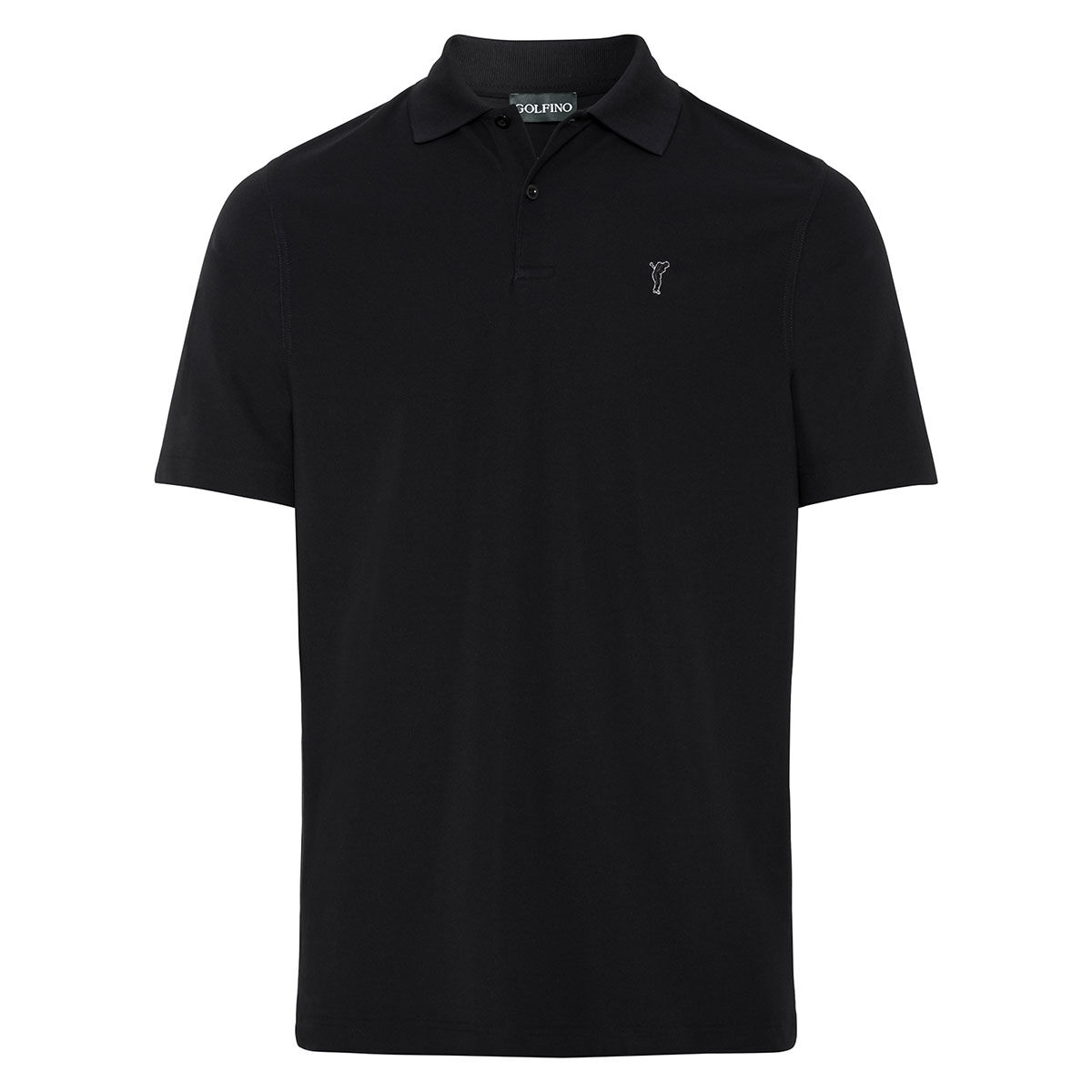 GOLFINO Men’s Marbella Golf Polo Shirt, Mens, Navy, Medium | American Golf