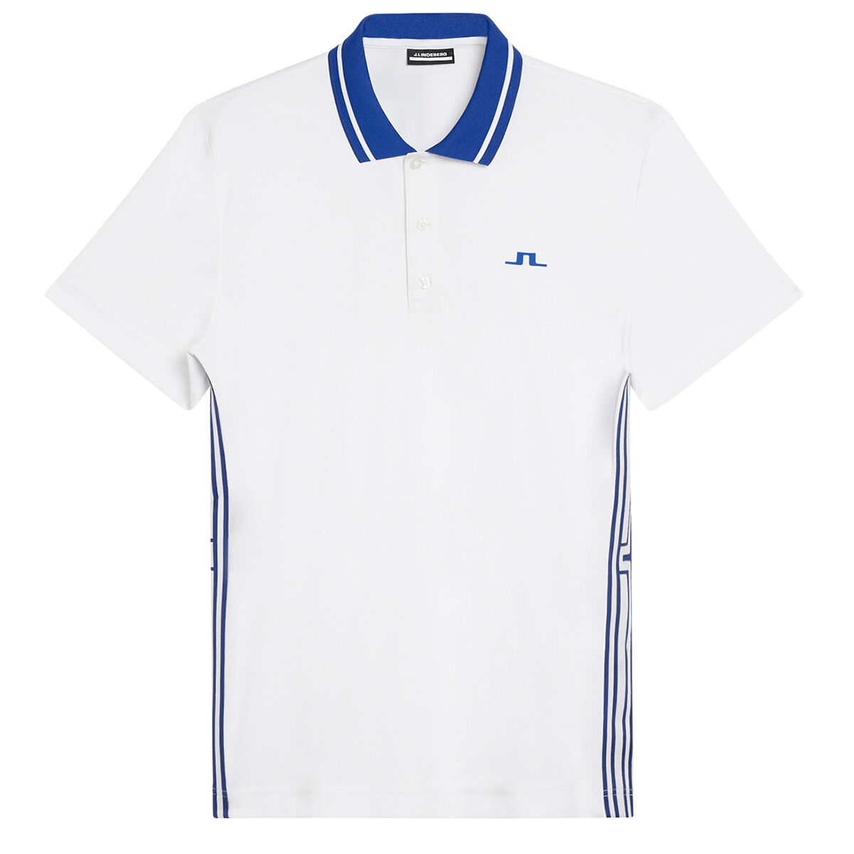 J.Lindeberg Men’s Taiden Golf Polo Shirt, Mens, White, Xl | American Golf