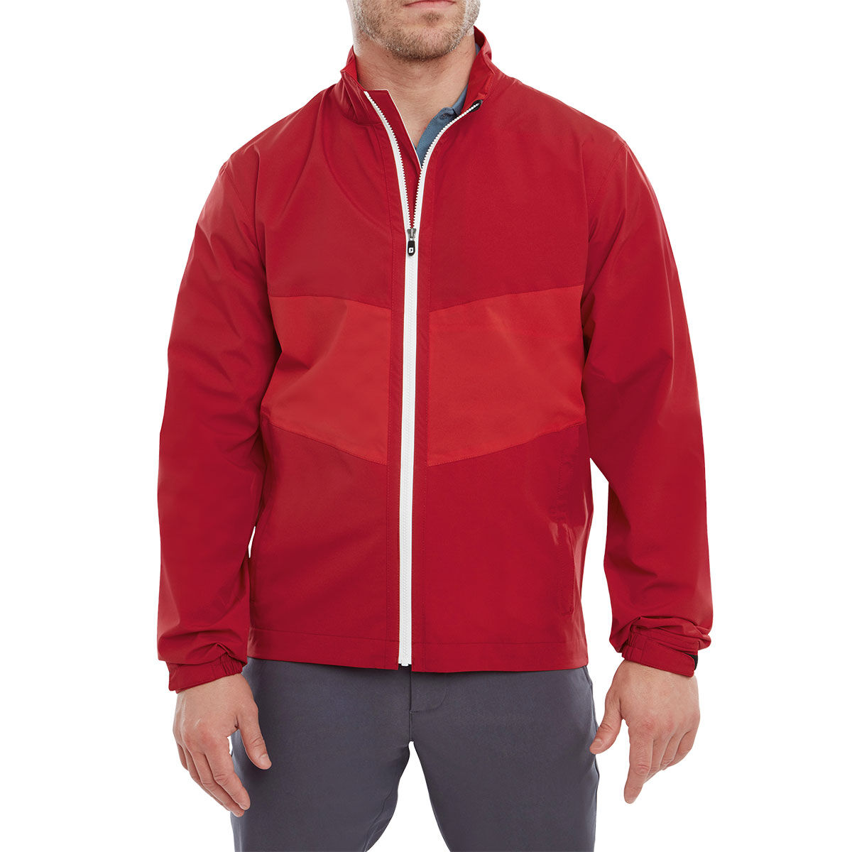 FootJoy Red Adjustable HydroLite Waterproof Golf Jacket, Size: Small | American Golf
