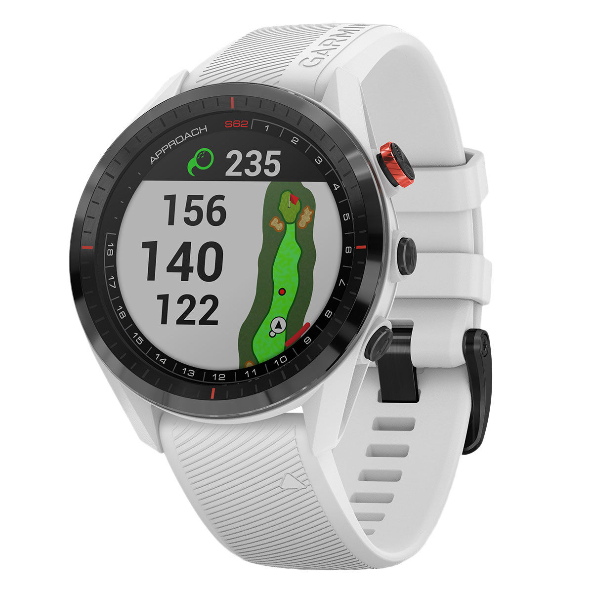 Garmin White and Black Approach S62 Golf GPS Watch, Size: One Size | American Golf