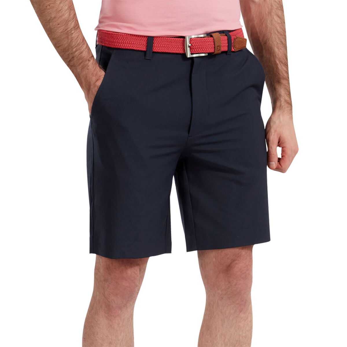 FootJoy Mens Navy Blue Performance Regular Fit Shorts, Size: 30 | American Golf