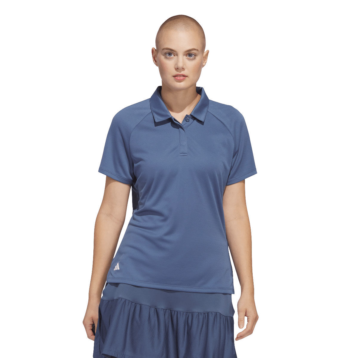 adidas Womens Ultimate365 HEAT.RDY Golf Polo Shirt, Female, Preloved ink, Medium | American Golf