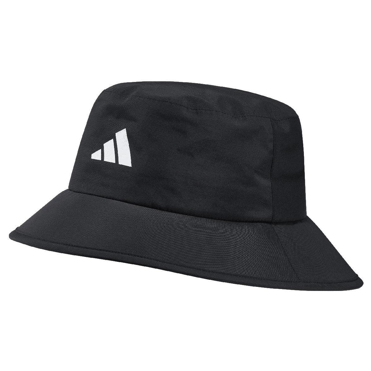 adidas Golf Men’s Black Stripe RAIN.RDY Golf Bucket Hat | American Golf, One Size