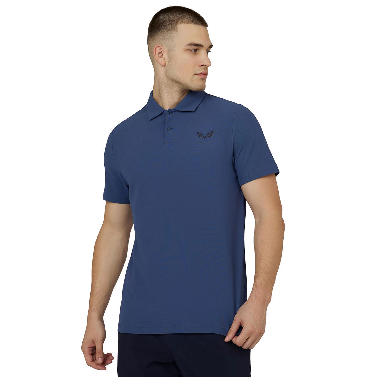 Castore Men’s Essential Golf Polo Shirt, Mens, Oceana blue, Xxl | American Golf