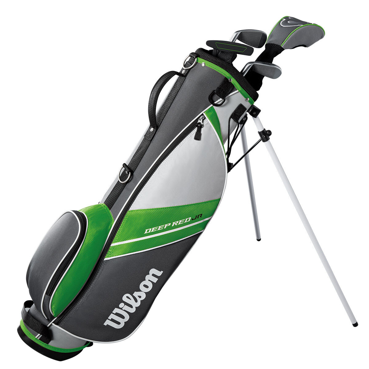Wilson Deep Red Green 5-8 Right Hand Golf Stand Bag Package Set, NA | American Golf