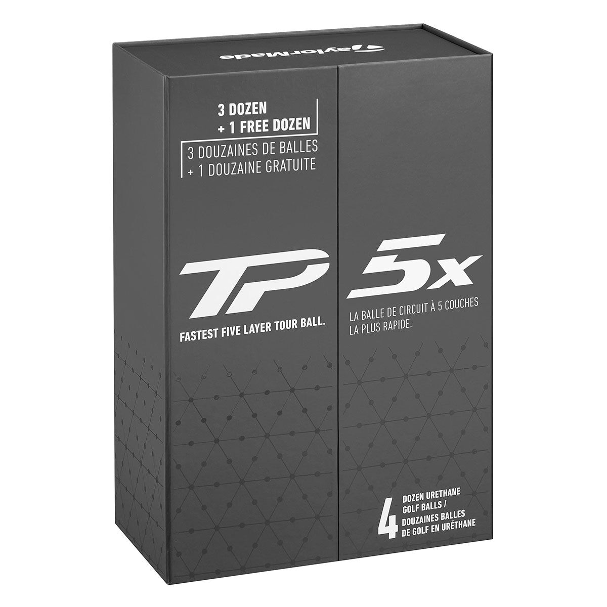TaylorMade TP5x 4 for 3 Golf Ball Pack, Mens, White, One Size | American Golf