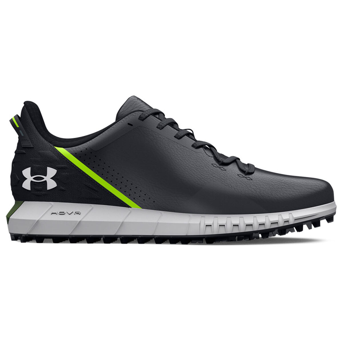 Under Armour Men’s HOVR Drive Waterproof Spikeless Golf Shoes, Mens, Black/black/grey, 11, Wide | American Golf