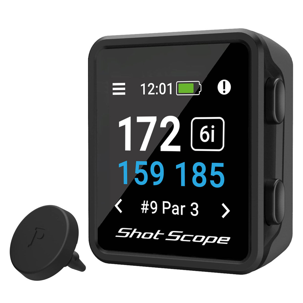 Shot Scope Black H4 Handheld Golf GPS & Tracking | American Golf, One Size