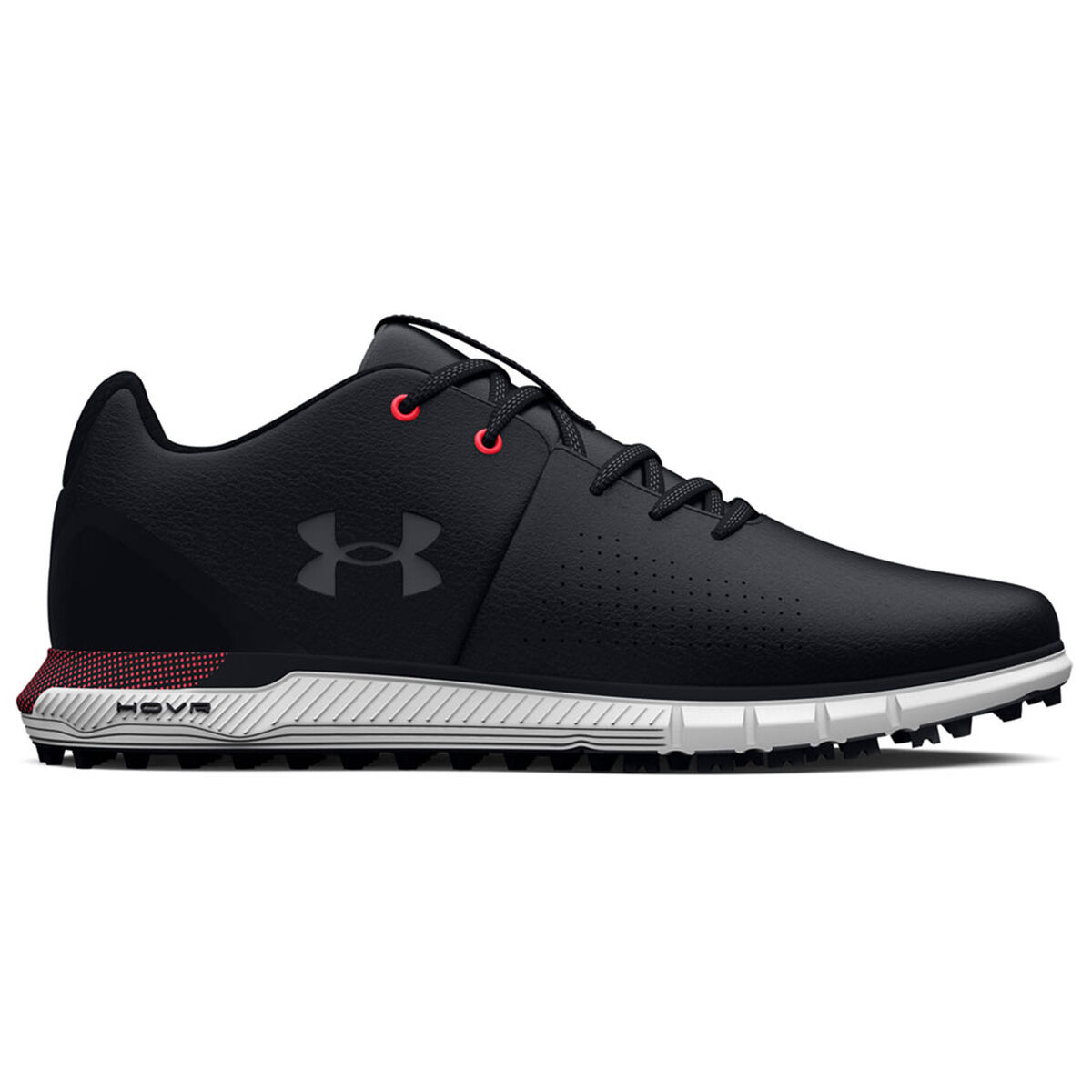 Under Armour Men’s HOVR Fade 2 Spikeless Golf Shoes, Mens, Black/black/grey, 9 | American Golf