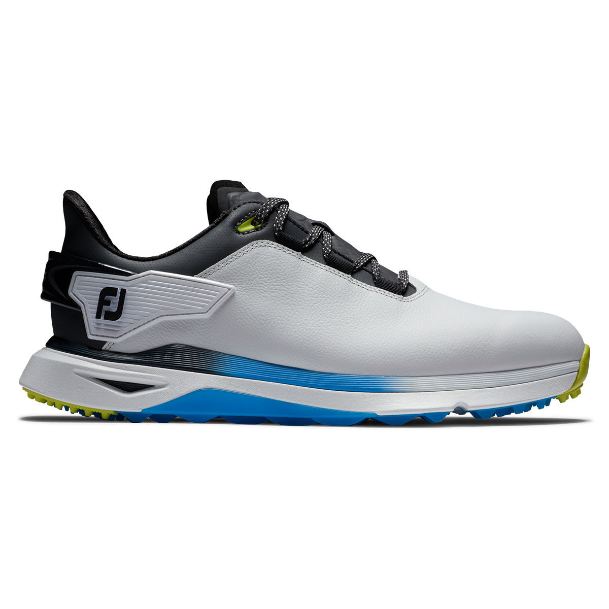 FootJoy Men’s Pro SLX Carbon Spikeless Waterproof Golf Shoes, Mens, White/black multi, 7, Regular | American Golf