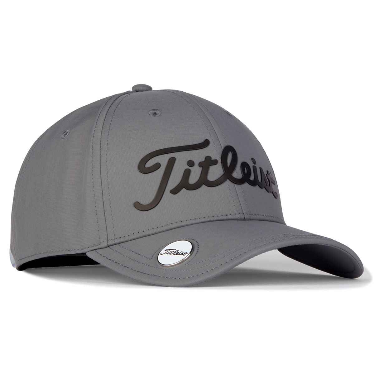 Titleist Men’s Players Performance Ball Marker Golf Cap, Mens, Charcoal/black, One size | American Golf