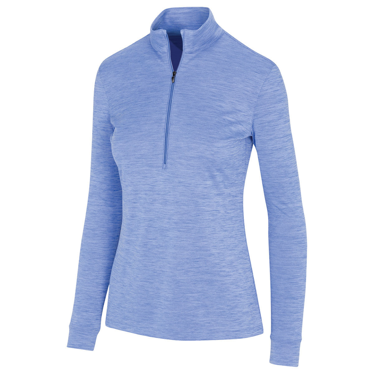 Greg Norman Women’s Light Blue Utility Half Zip Golf Midlayer, Size: XL | American Golf