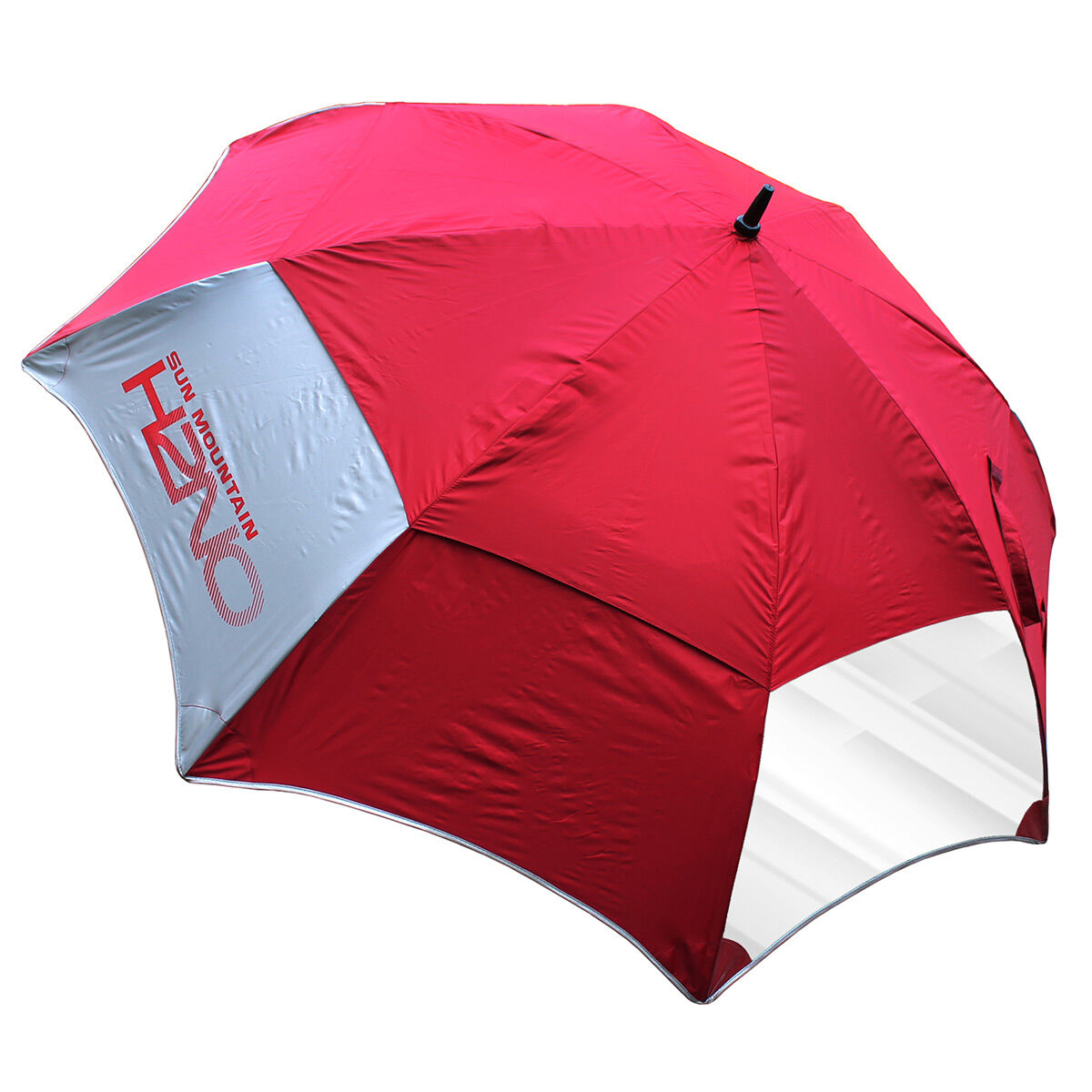 Sun Mountain Burgundy Long Lasting Plain H2NO Vision Golf Umbrella, Size: One Size | American Golf