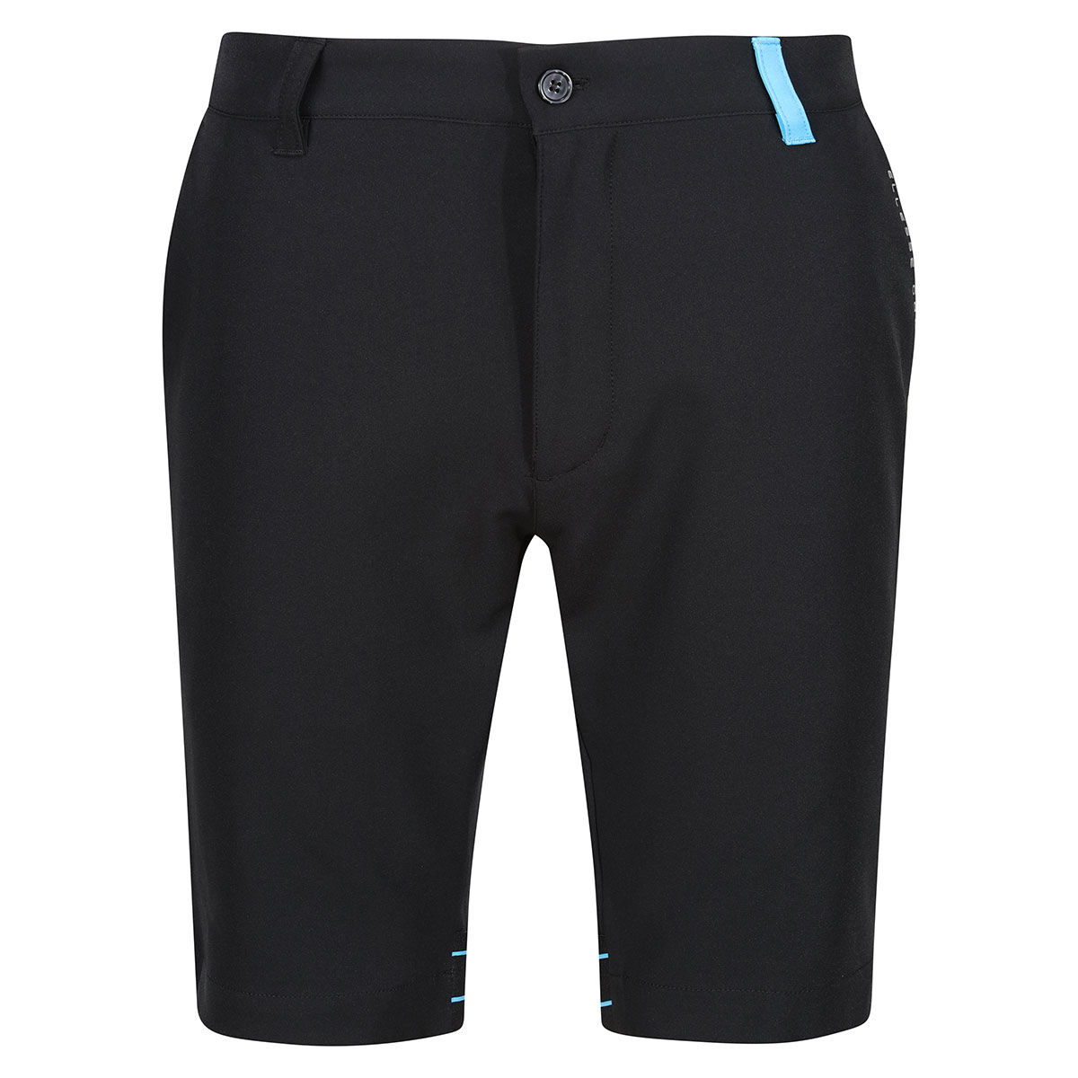 Ellesse Men’s Fabri Logo Golf Shorts, Mens, Black/blue, 32 | American Golf