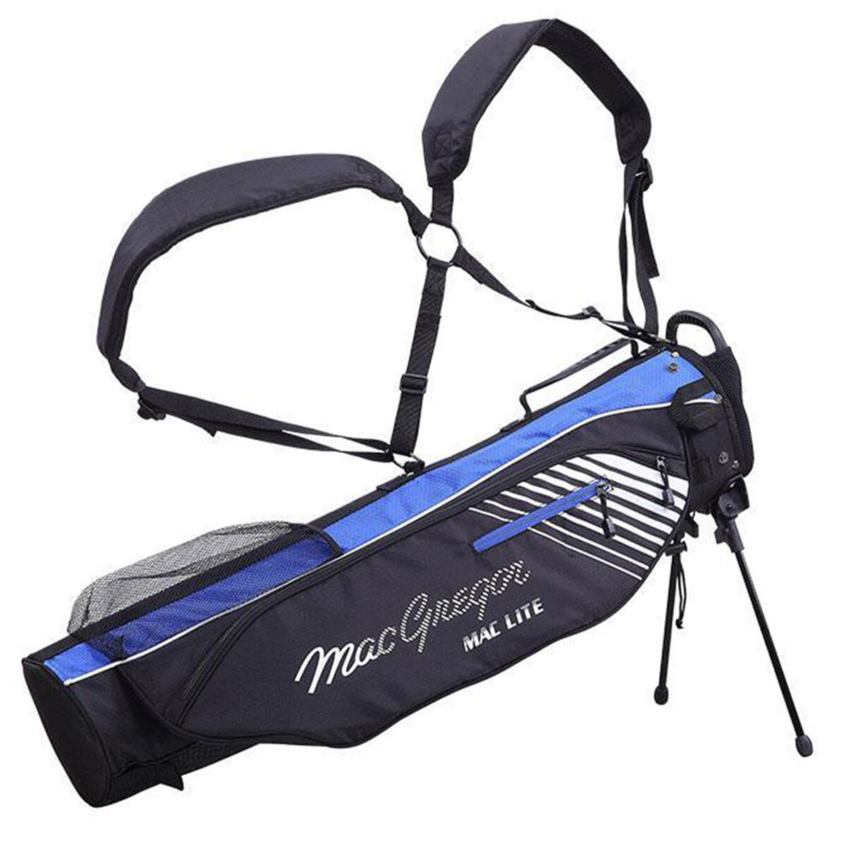 MacGregor MAC 4.0 Flip Golf Stand Bag, Black/royal | American Golf