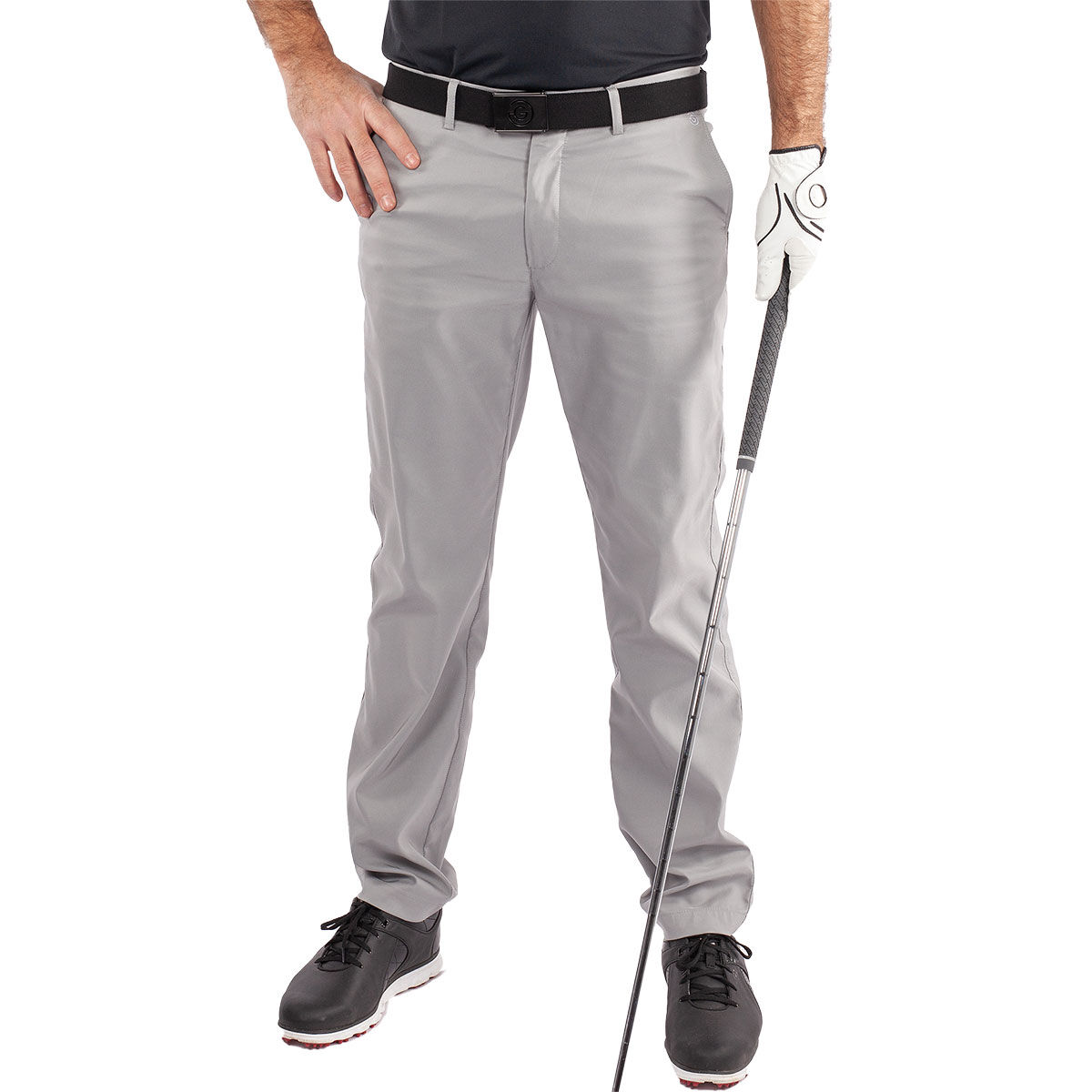 Galvin Green Men’s Nixon Golf Trousers, Mens, Light grey, 30, Regular | American Golf