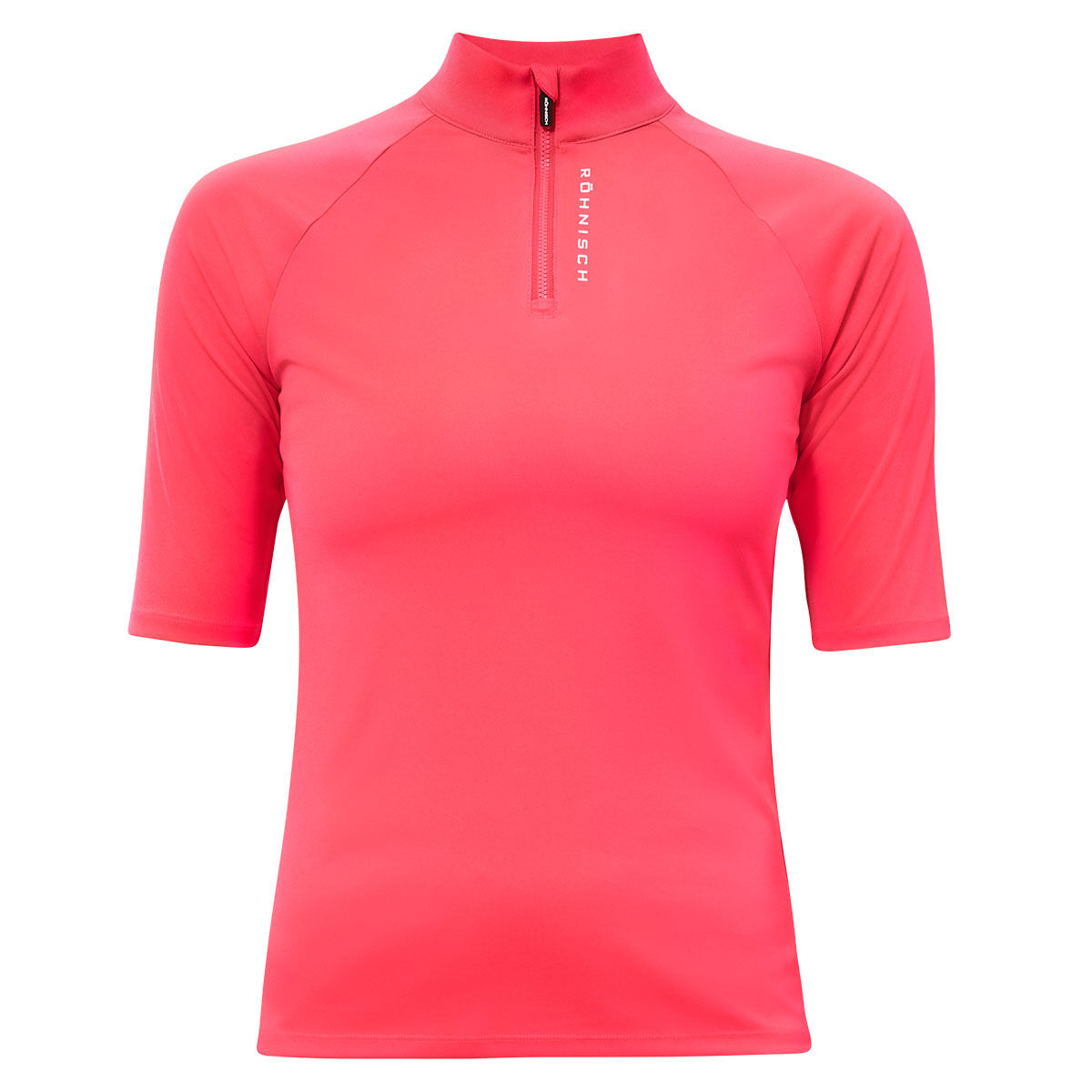 Rohnisch Womens Addy Golf Mid Layer, Female, Neon pink, Large | American Golf