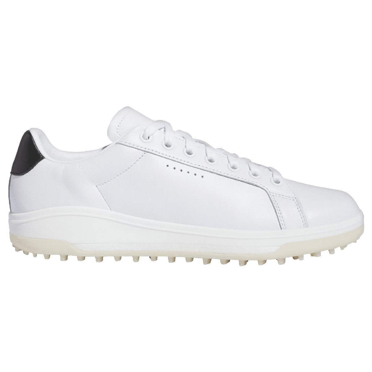 adidas Men’s Go-To 2 Spikeless Waterproof Golf Shoes, Mens, White/black/alumina, 9 | American Golf