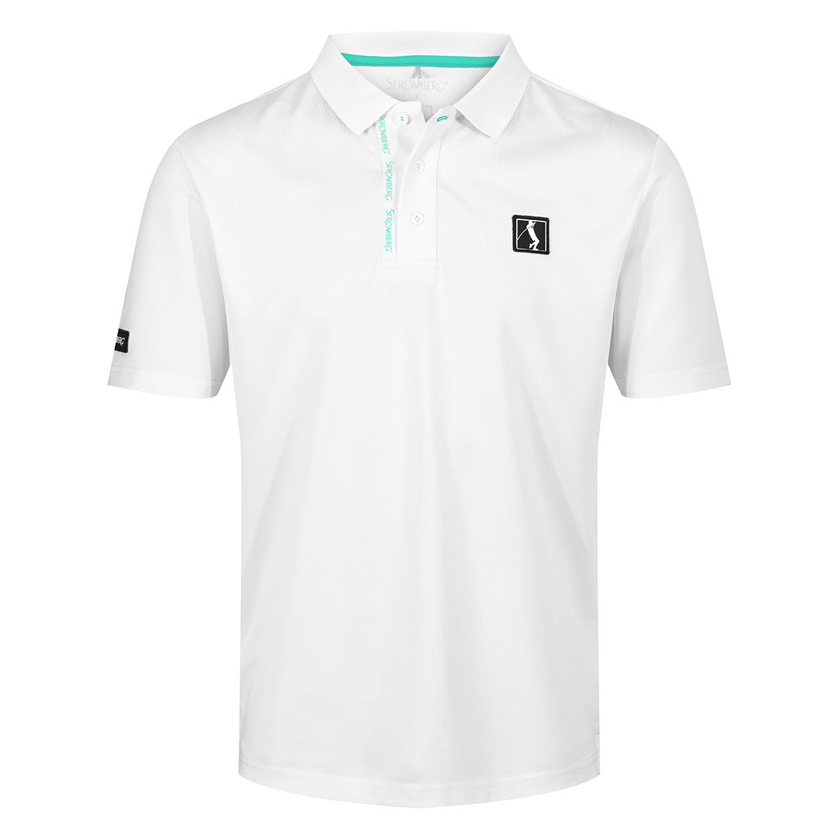 Stromberg Men’s Lee Sharpe Placket Golf Polo Shirt, Mens, White, Xxl | American Golf