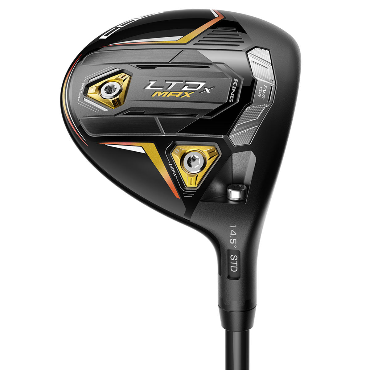 Cobra Golf Black and Yellow King LTDx MAX Golf Fairway Wood, Size: 18.5deg | American Golf, 18.5 degree